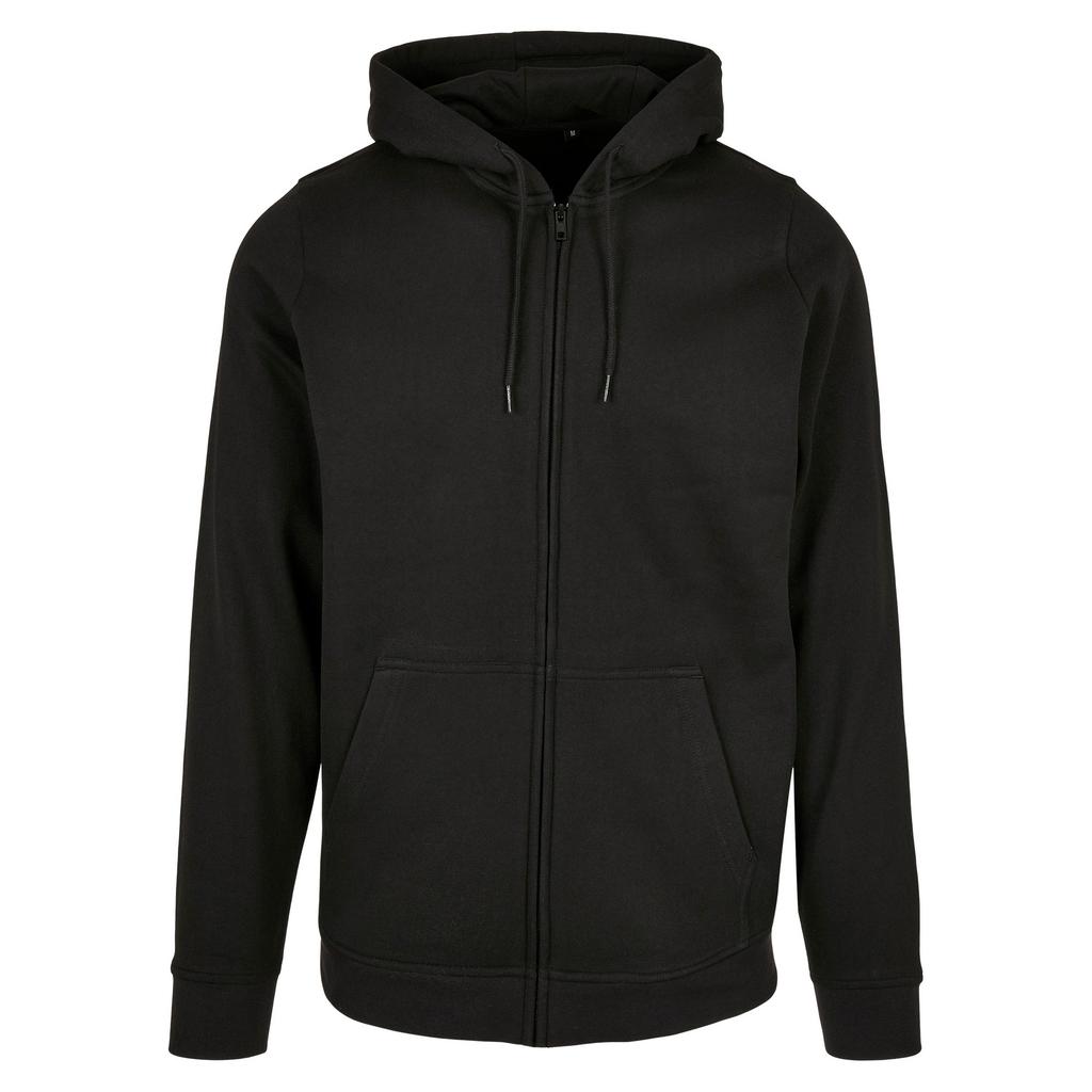Build Your Brand Unisex Adult Basic Full Zip Hoodie