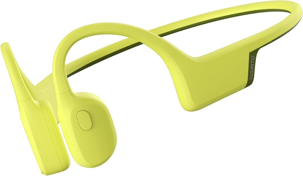 SUUNTO Bone Conduction Earphones SUUNTO SONIC LIME Open Ear Technology Lightweight IP55 Waterproof Long Outdoor Running