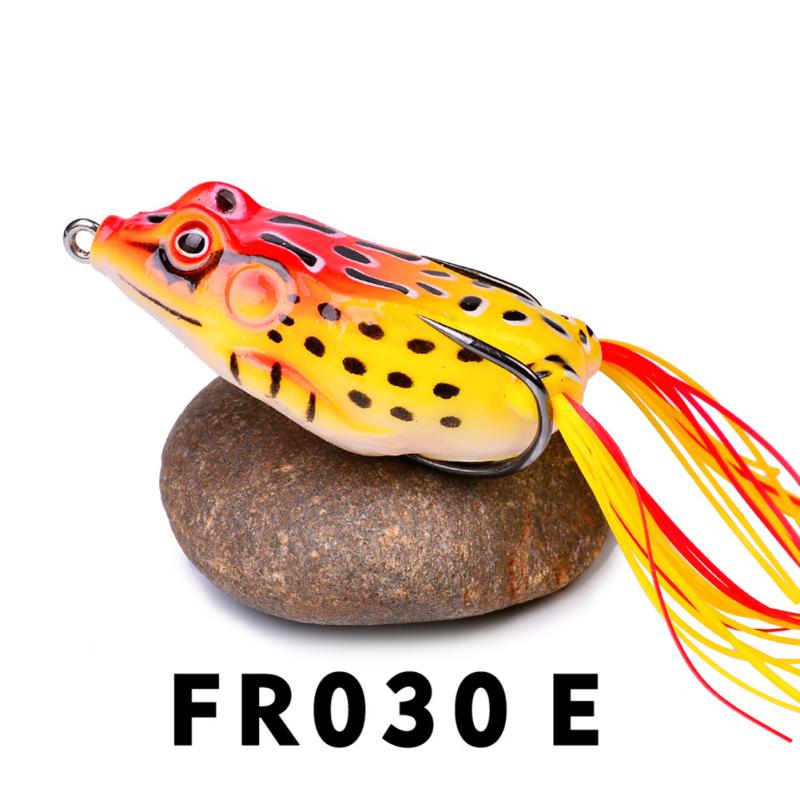 New! Thunder Frog Fishing Lure Lifelike Swimming Artificial Soft Bait With Double Hide Hook Fishing Gear
