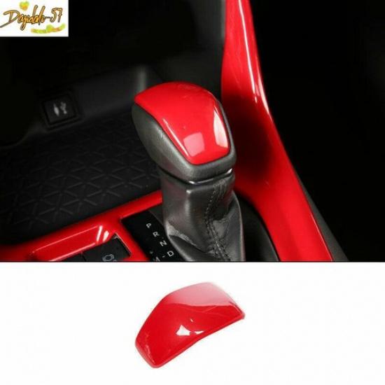 Red inner Gear Shift Knob Head Cover Molding Trim For Toyota highlander -24