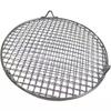 304 Stainless Steel BBQ Grill Net with Legs - Thickened Charcoal Grill Net for Roasting and Tea Brewing  