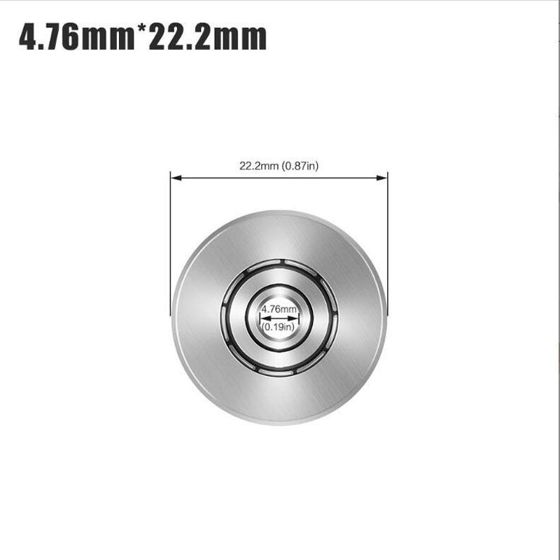 Bit de router Ghid pentru rulmenți cu bile montat în partea de sus Freză Set chei pentru rulmenți Set de accesorii rulmenți 4,76 mm 6,35 mm 12,7 mm