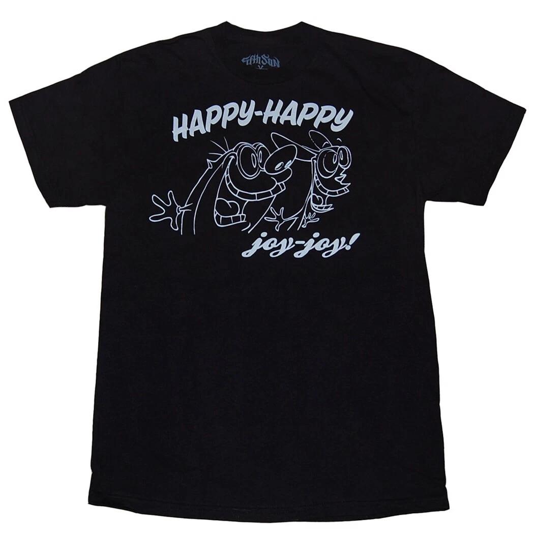 Ren and Stimpy Oh Joy T-Shirt L
