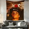 DEXTER Wall Tapestry Aesthetic Wall Hanging Printed Fabric Blanket Decorative Tapestries for Bedroom Living Room Home Decor