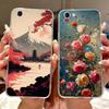 Clear Casing For Oppo F5 CPH1723 CPH1727 Cover For Oppo F5 Youth Case CPH1725 Luxury Butterfly Love Fashion Cool Lion Painted