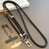 Adjustable High-End Retractable Phone Lanyard with Durable Metal Clip - Long Shoulder Strap for Men & Women