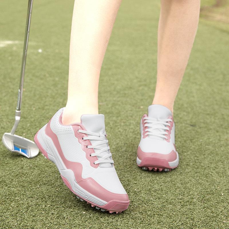 

New golf shoes summer couple, badminton shoes outdoor non-slip and wear-resistant indoor sports training shoes 46