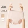 Large Size Female Spring and Autumn Jacquard Breathable 10A Antibacterial Middle Waist Triangle Briefs