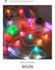 Outdoor Solar LED String Lights - Colorful, Energy-Saving, Long Battery Life