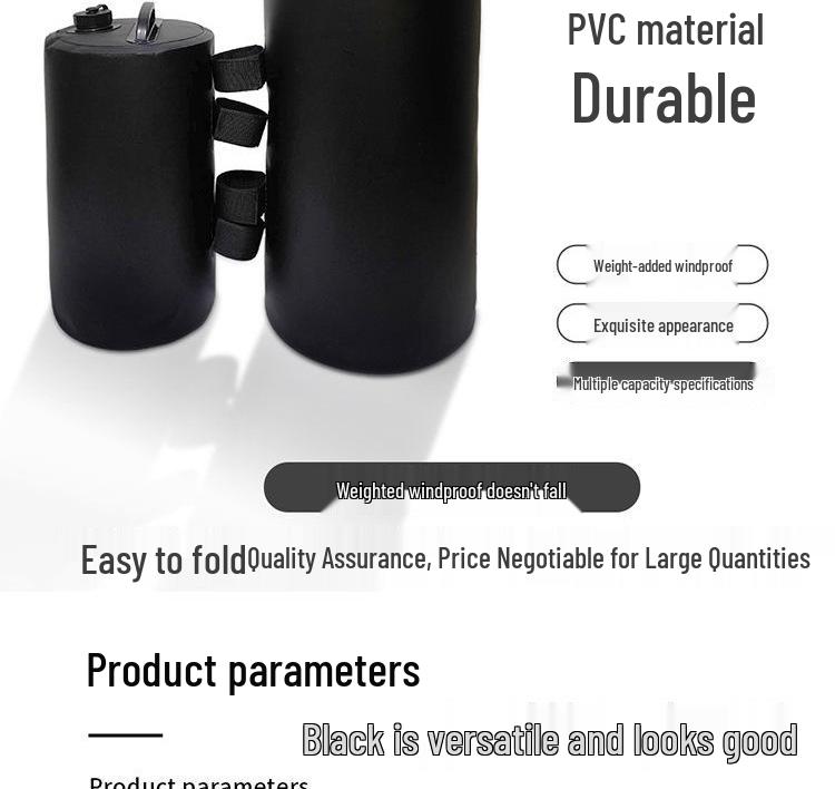 Waterproof Load-Bearing Folding Water Bag for Outdoor Tents and Home Garden