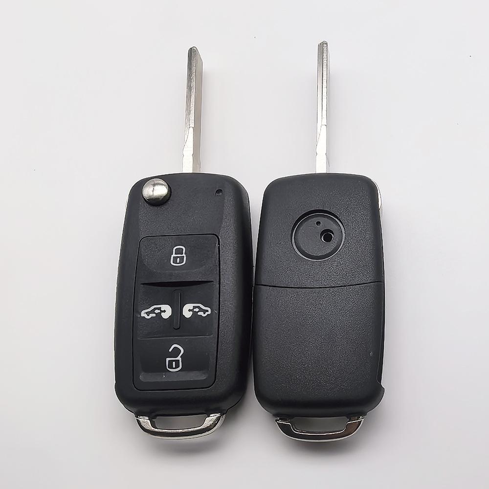 Volkswagen Sharan/SEAT Alhambra 4-Button Folding Key Shell