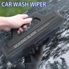 Soft Window Cleaning Squeegee Ergonomic Windshield Cleaning Tool Car Window Scraper  Home