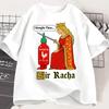 Sir Racha Funny Chili Sauce T-Shirt Men Women Clothing High Quality Casual  Short Sleeve T-Shirts Retro Fashion T Shirts