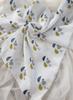 Muslin Fitted Sheet for a Cot 120*60 (pears)