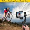 For F12 3-Achsen-Gimbal-Stabilisator Für Mobiltelefone Mit Tracking-Aufnahme, Handy-Stabilisator, Selfie-Stick-Stativ
