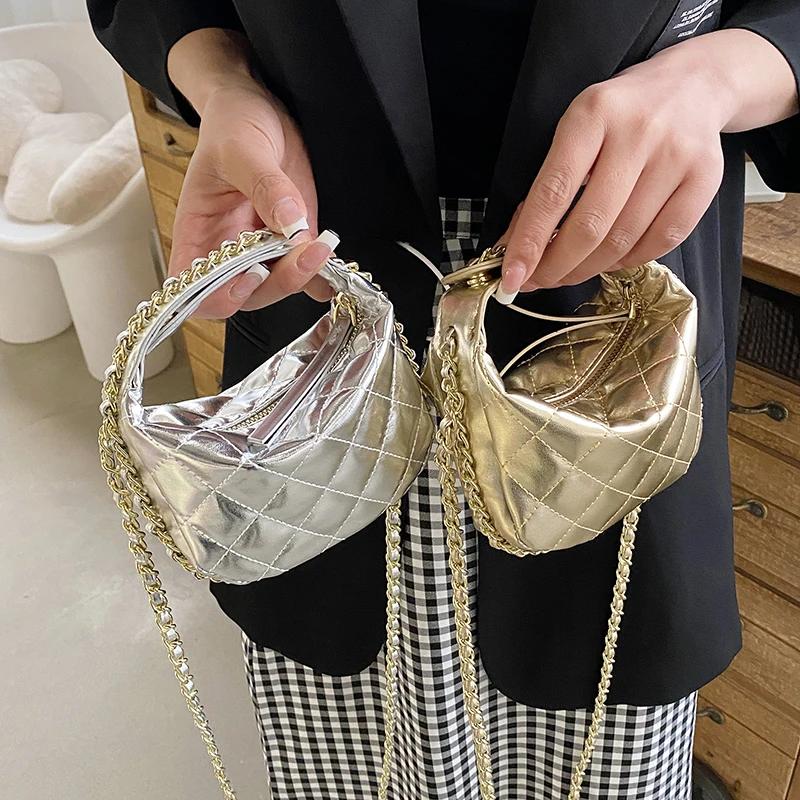 Women's Shoulder Bag  Fashion Handbag Women's Crossbody Laser Small Square Bag High Quality Chain Bag Tote Bags for Women