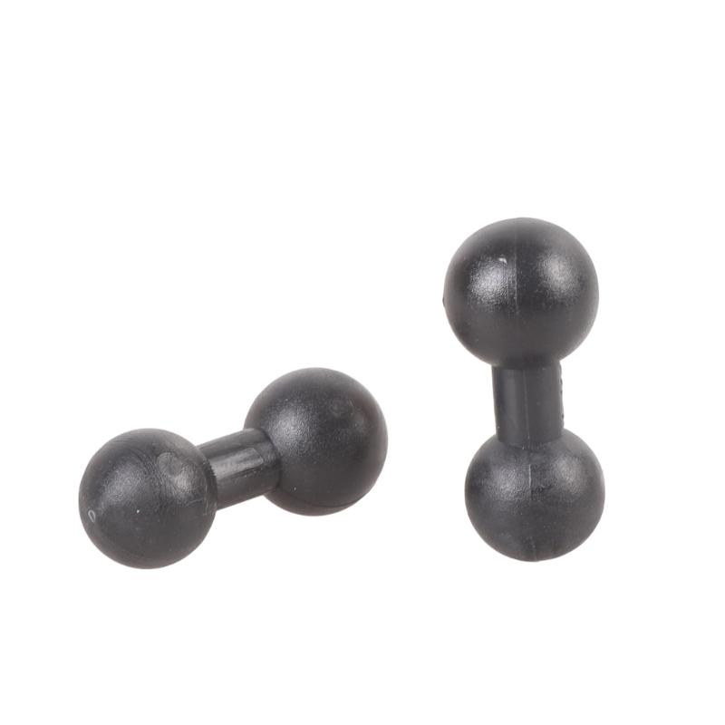 Multiple Size Ball Head Adapter Set Double Ball Adapter for Various Mounts Including Phone and Navigation Holders