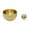 Japanese Design Door Chime Minimalist Brass Bell Pleasant Sound Wind for Shop Owners,