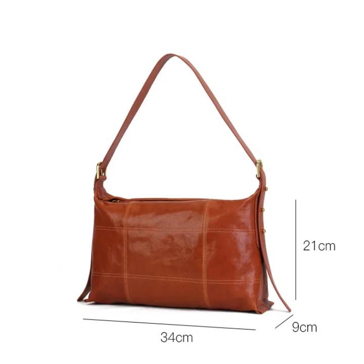 Geantă de mână din piele naturală pentru femei, genți de umăr, geantă tote pentru damă, marcă de designer, genți din piele naturală