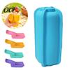 Emballage alimentaire anti-salissure Support à Burrito en Silicone, Boîte de Rangement Pliable pour Wraps Sandwich Hot Dog, Support pour Chien Réutilisable Contenant Pliable pour Rouleaux de Sushi