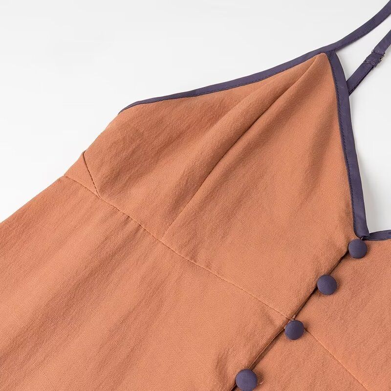 Kaslead New Arrival Women's Clothing Fashion Style Fashion Casual Minimalist Elegant Strappy Cardigan Dress