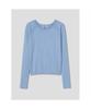 Anggae Dancer Slit Pullover Blue