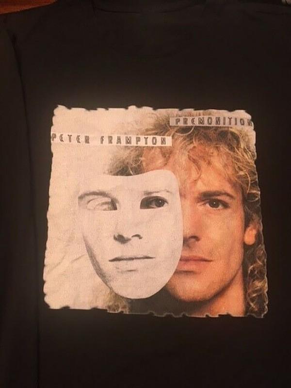Peter Frampton Premontion Shirt Short Sleeve Black Unisex S-5XL 2B0032 XXXXL