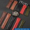 Für Uhrenarmband Sevenfriday S2 / P3 / m2 Italienisches Echtleder Herren Braun Schwarz Rot Grün Uhrenarmband 28mm