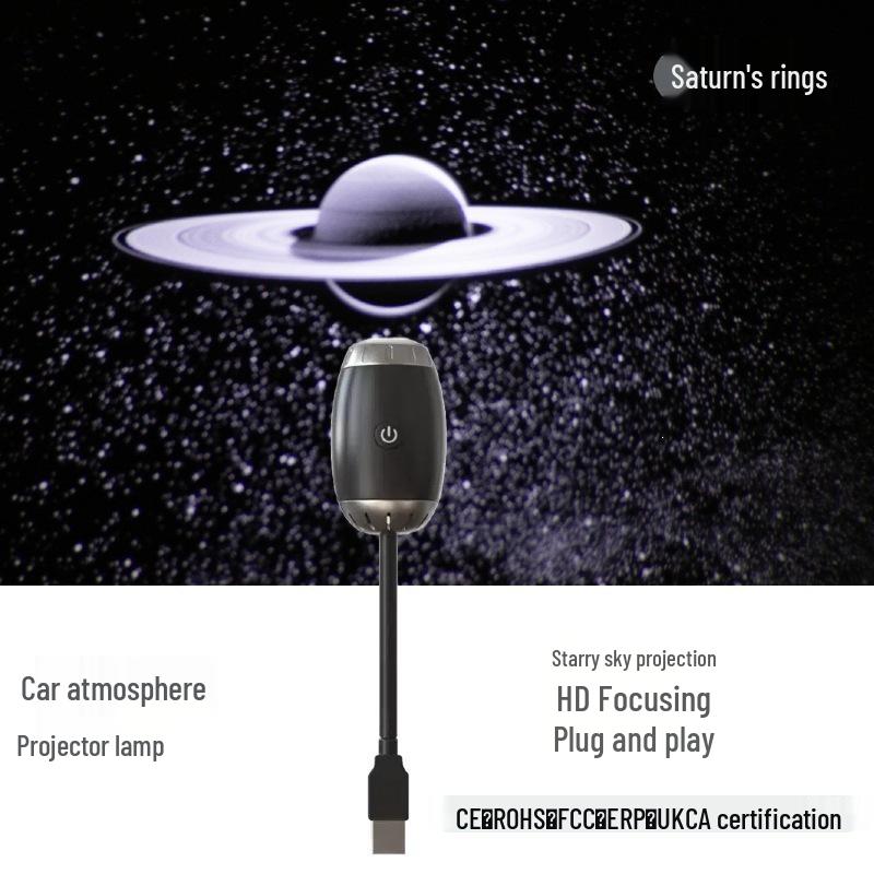 USB Starry Sky Mood Light - Bedroom Ambiance Projector, Sleep Aid, Night Light (2026 New Model)