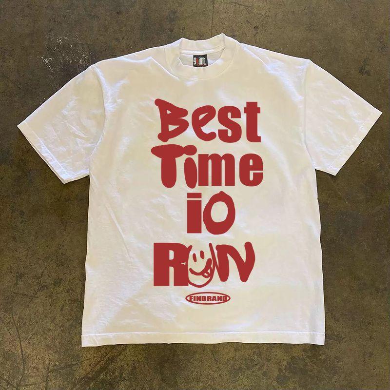 

Зарабатывайте деньги на благотворительность 260 г Тяжелый вес Чистый хлопок! Американская оверсайз парная женская свободная футболка с коротким рукавом мужская White L [260g Heavy weight pure cotton]]