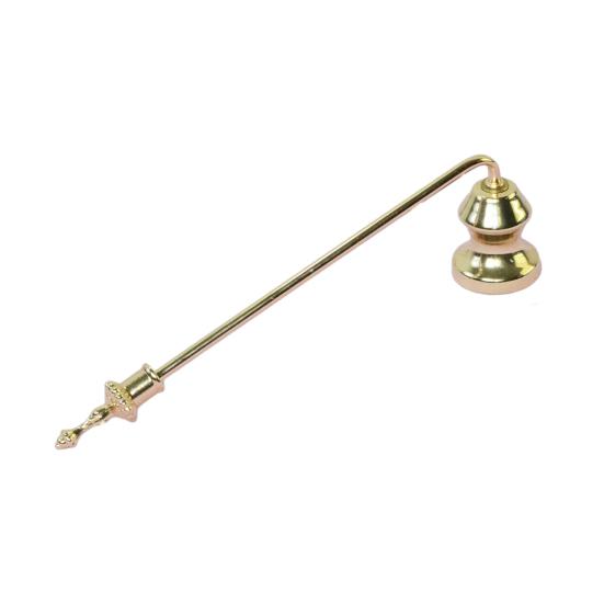Bell Candle Extinguisher with Long Handle Stainless Steel Tealight Candle Wick Flame Snuffer Putting Out Candle Stopper Tools Candle Accessories