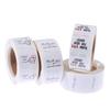 500Pcs/Roll Thank You Stickers Handmade Sticker Circle Stationery Seal Labels