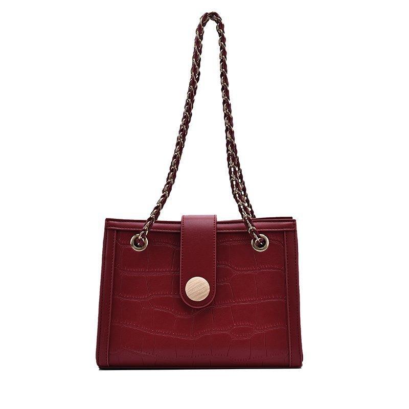 Wedding Bag Women's Bag 2025 New 2025 Wedding Chain Messenger Bag Premium Wedding Red Bridal Bag