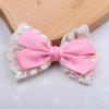 Children's Korean Hair Clips: Bows, Lace, Fashionable Princess Headwear for Little Girls