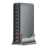 Multiple Device GaNs Charger 765W Power Delivery Fast Charging ABS PC Material 10 Port USB Charging Station