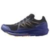 Pulsar Trail Comfortable Fabric Abrasion Resistant Abrasion Resistant Low Top Running Shoes Men's Black Blue 416032