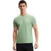 Fila Explorer Sports Minimalist Knitted Round Neck Short Sleeve Breathable T-Shirt Men Tops Light-Mint-Green A11M527123F-LG