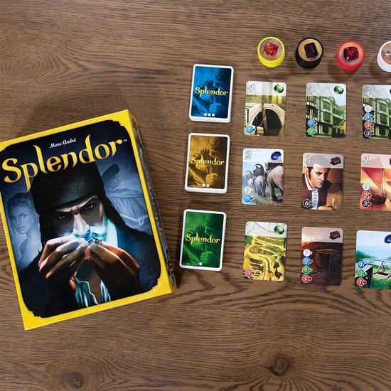 SPACECOWBOY Splendor Brettspiel Geschenk für Grundschüler, beliebtes koreanisches Spiel