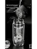 Goose Egg Double-Layer Glass Cup: Men's Car Tea Cup, Women's Pocket Cup, High-End Gift