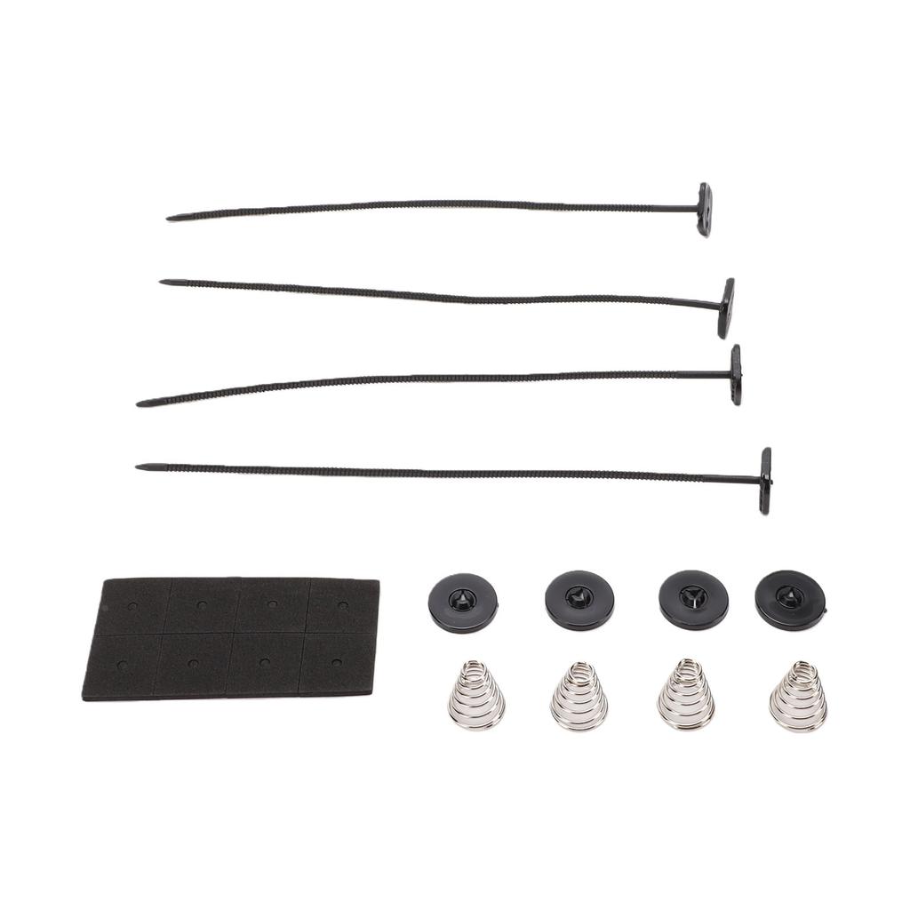 Automotive Fan Mounting Kit Universal Electric Radiator Fan Mount Kit Transmission Cooler Installation Set with Zip