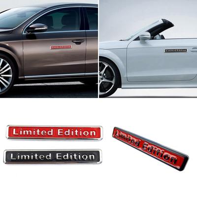 Etiqueta engomada del coche de edición limitada de Metal, calcomanía, emblema de motocicleta, accesorios para automóviles