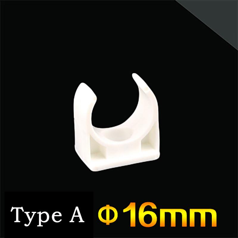 

1~100pcs 16/20/25/32MM PPR Pipe Clamp Connector Garden Irrigation Aquarium Fish Tank Watering Adapter Holder Fixed Snap Fittings 1 pcs