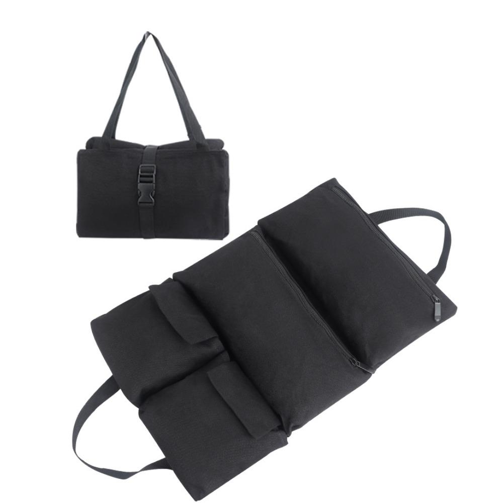 Multi functional hardware toolkit, canvas, wear-resistant, portable, repair electrician bag, car mounted, repair, tool storage bag