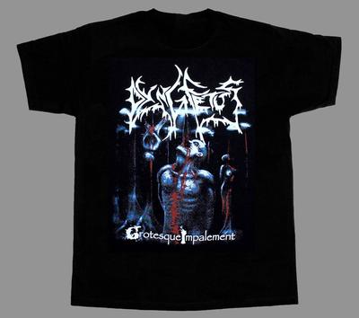 Dying Fetus Grotesque Impale T Kurzärmeliges schwarzes Unisex-T-Shirt für Fans