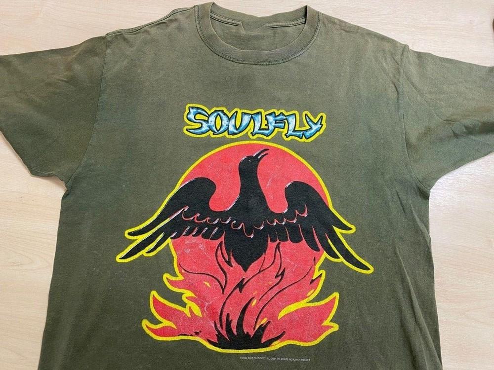 Retro Soulfly Band Album Heavy Cotton Green S-5XL T Shirt Unisex C259 Unisex T-Shirt XXXXL