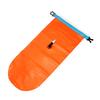 Swim Safety Tow Float Dry Bag, Inflatable PVC Float with Adjustable Waist Belt