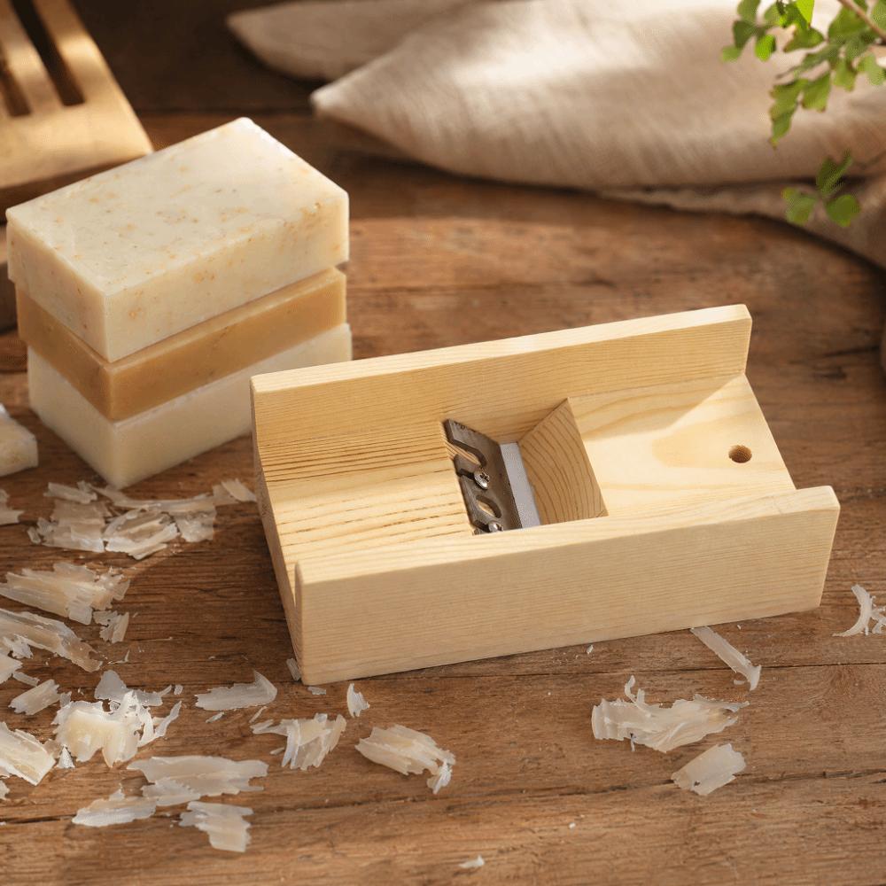 Solid Wood Soap Beveler Stainless Steel Screw Fixed Soap Planer Polished Surface Adjustable Blade Beveling Cutter Craft Workshop