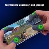 Gaming Finger Sleeve Ultra-thin Silver Fiber Breathable Luminous Touch-Screen Fingertips Finger Cots