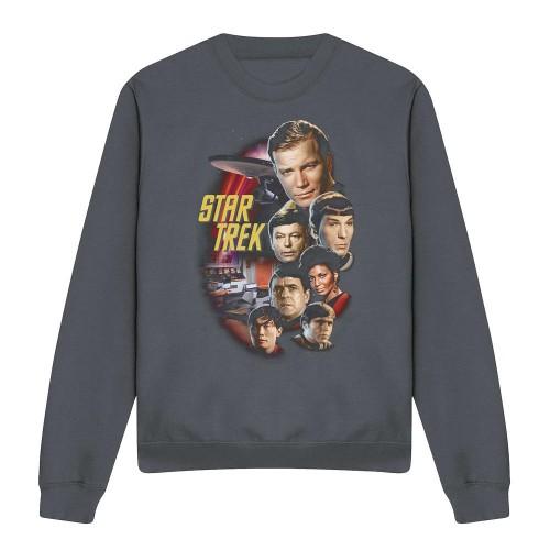 Star Trek Unisex Adult Classic Crew Sweatshirt
