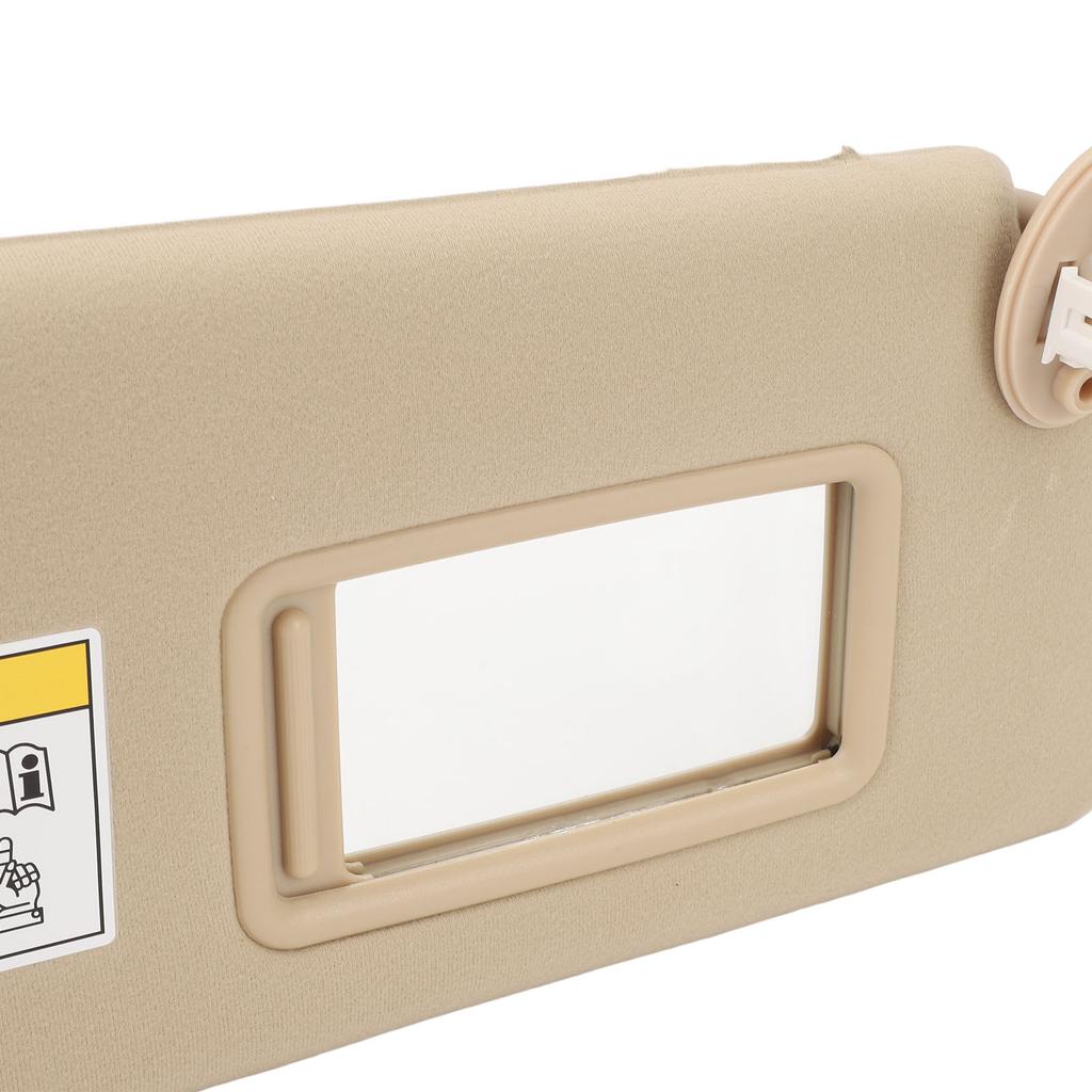 Front Sun Visor Beige Sun Visor Replacement for   2010‑2026 Left Hand Drive Sun Visor Replacement